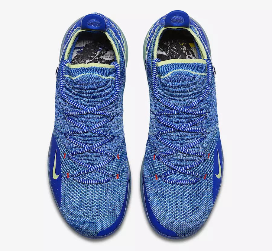 Nike KD 11 Warriors Blue AO2605-900 väljalaskekuupäev