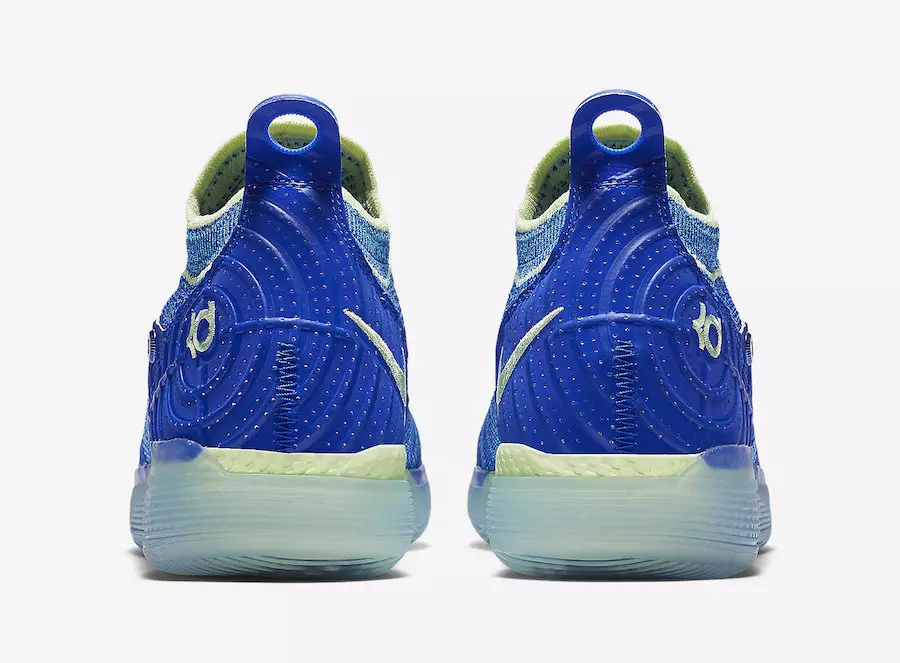 Nike KD 11 Warriors Azul AO2605-900 Fecha de lanzamiento