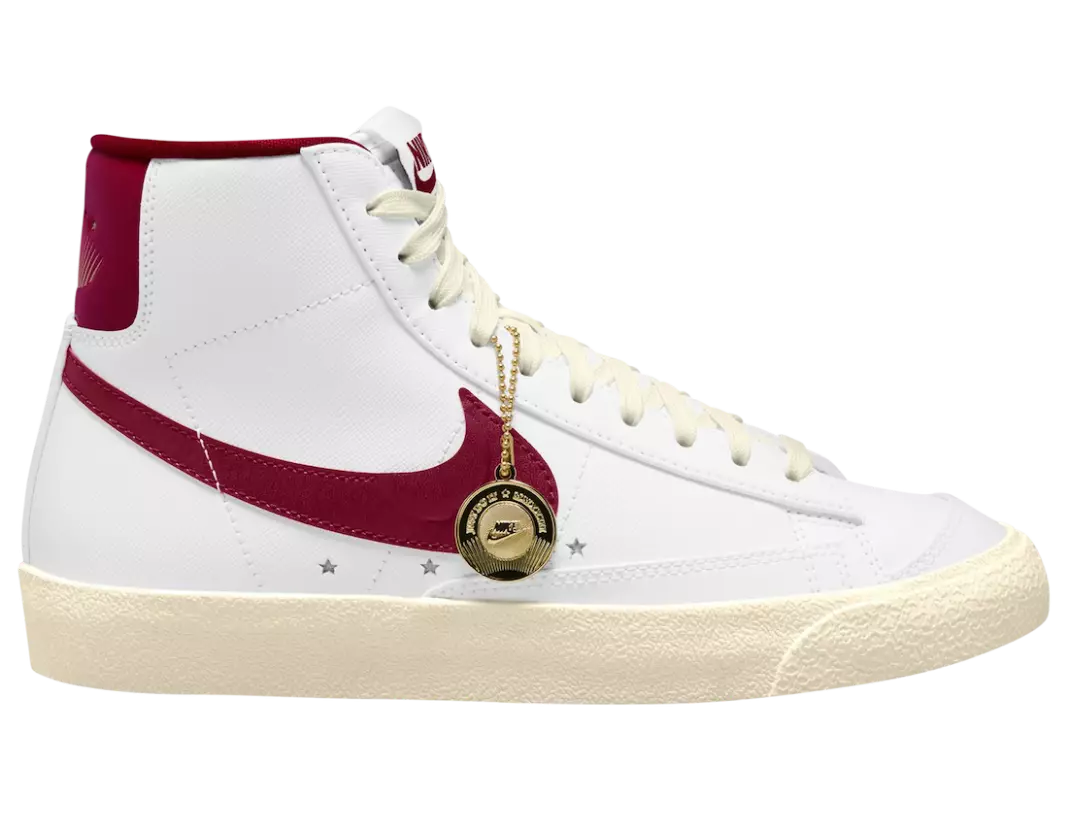 Nike Blazer Mid Summit White Team Red Muslin Metallic Gold DV7003-100 Дата випуску