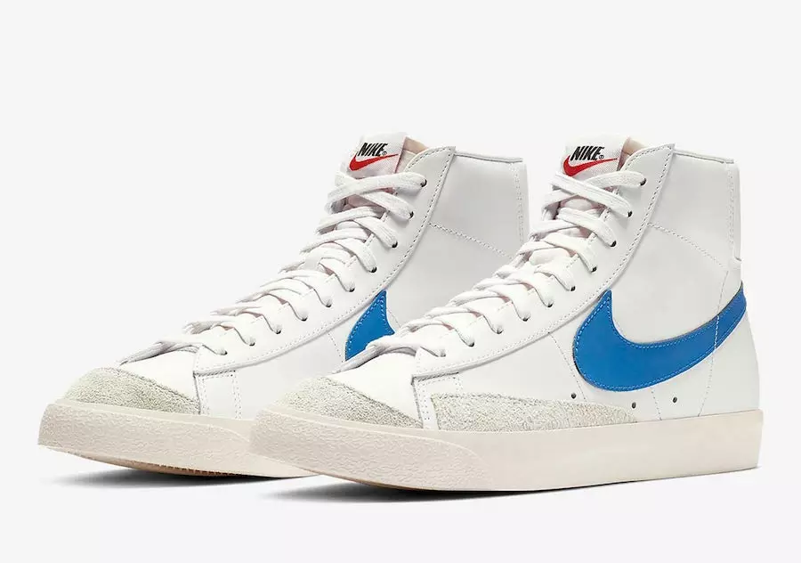 Nike Blazer Mid 77 Vintage Pacific Blue BQ6806-400 Útgáfudagur