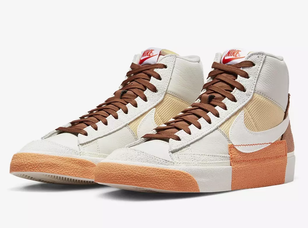 Nike Blazer Mid 77 Remastered Light Bone Sail Sesame Pecan DQ7673-001 Чыгарылган датасы