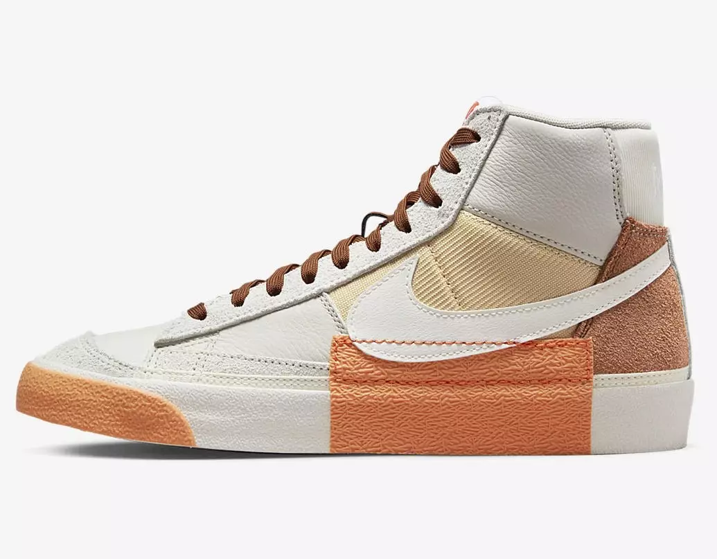 Nike Blazer Mid 77 Remastered Light Bone Sail Sesame Pecan DQ7673-001 Datum izlaska