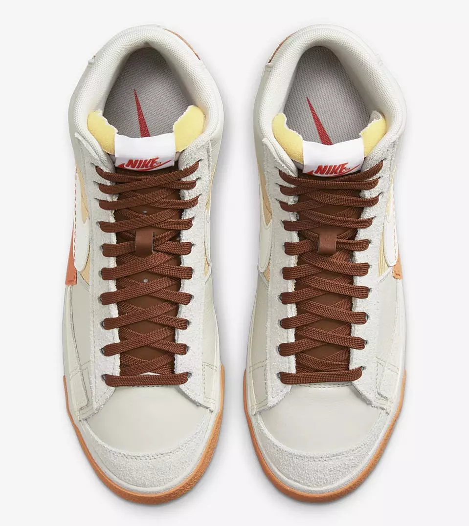 Nike Blazer Mid 77 Remastered Light Bone Sail Sesam Pecan DQ7673-001 Útgáfudagur