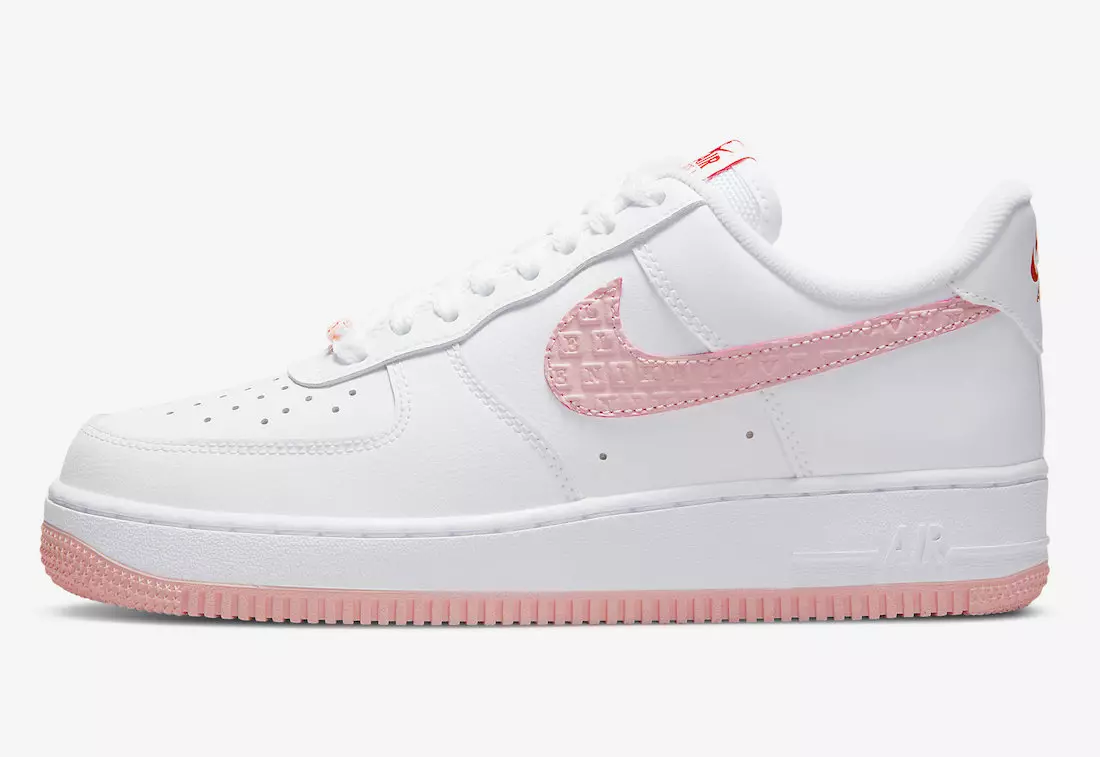 Nike Air Force 1 Lá Vailintín DQ9320-100 Dáta Eisiúna