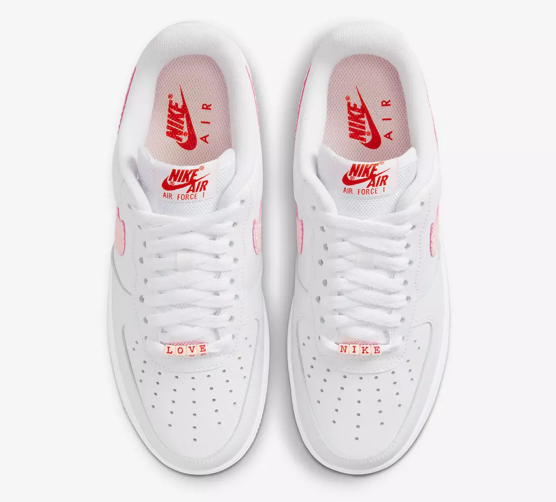 Nike Air Force 1 Valentines Day DQ9320-100 Tarikh Tayangan