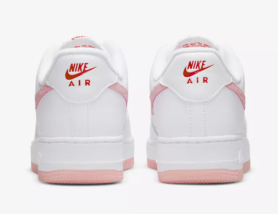 Nike Air Force 1 Valentines Day DQ9320-100 Útgáfudagur