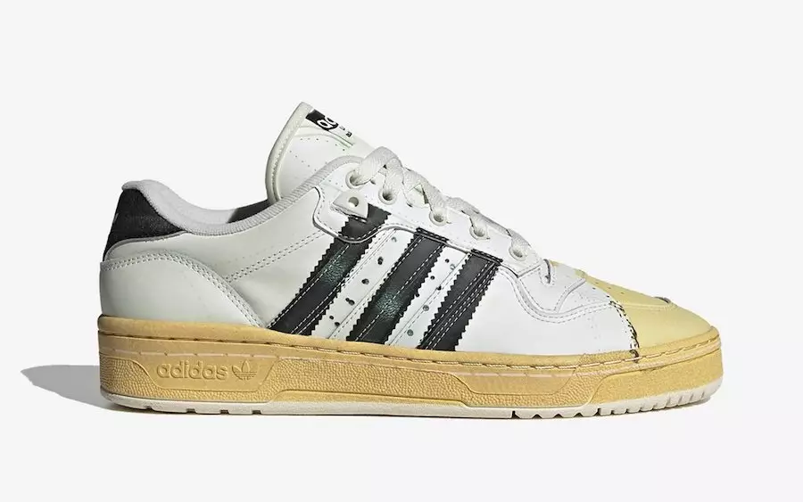 Ein alternder adidas Rivalry Low ist eine Hommage an das Superstar-Modell