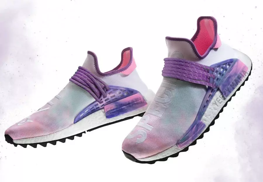 Pharrell adidas NMD Hu Holi Rosa Glow AC7362