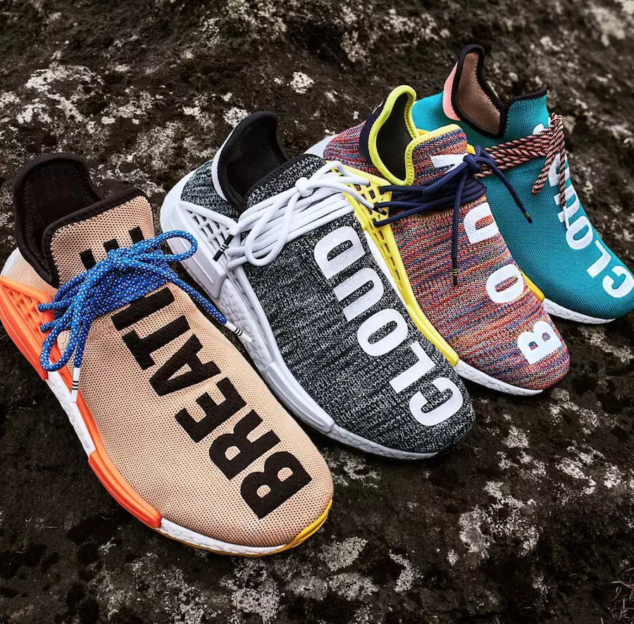 Pharrell adidas NMD Hu Trail Release Data