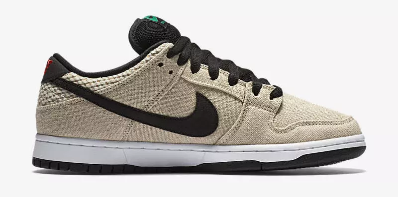 Nike SB Dunk Low Rugged Raw Canvas Hemp 420