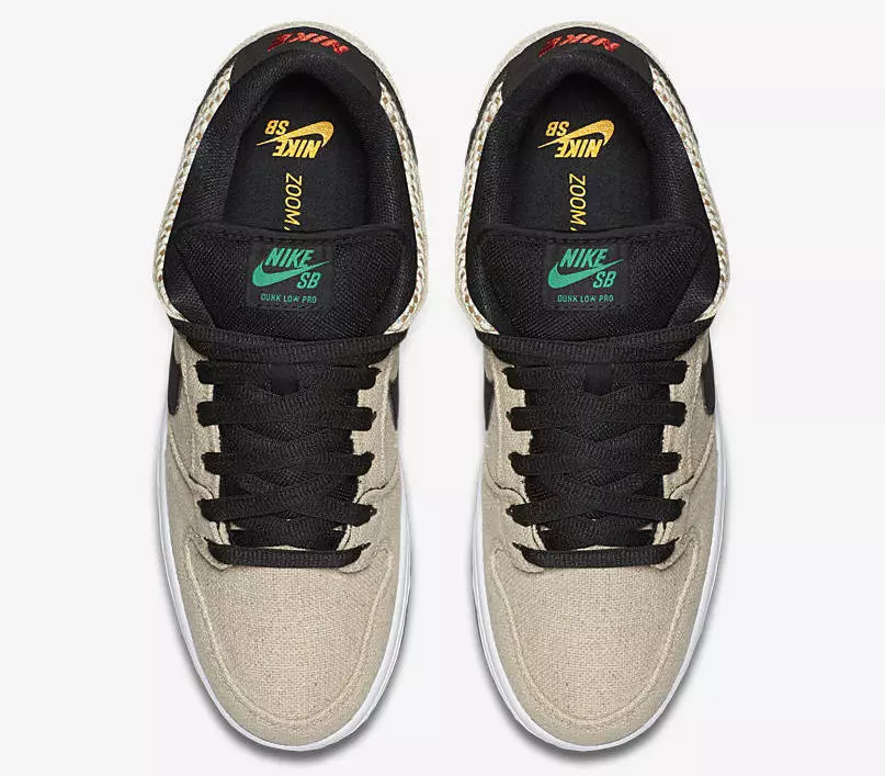 Nike SB Dunk Low Rugged Raw Canvas Hemp 420