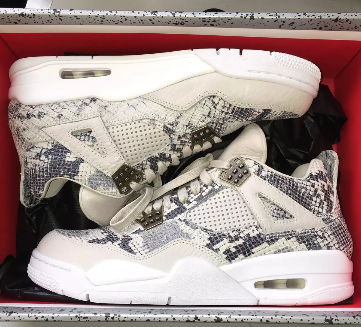 Air Jordan 4 Premium Snakeskin 2016