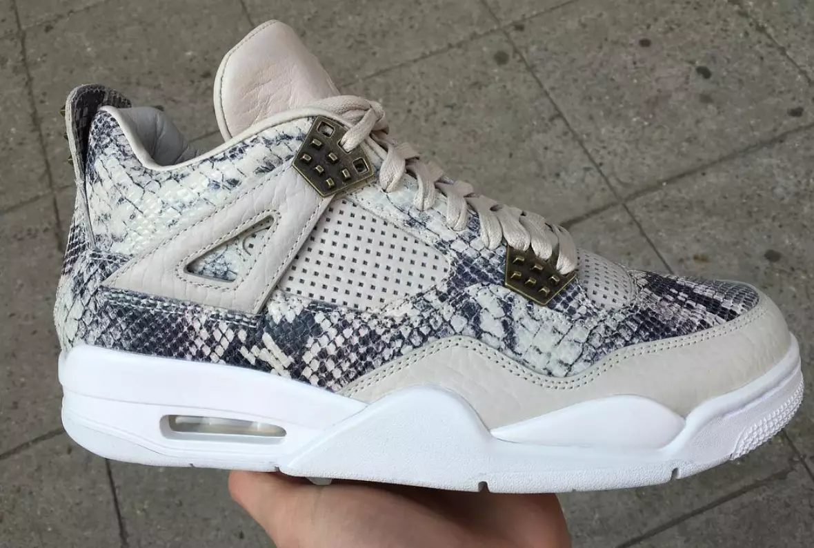 Air Jordan 4 Premium Snakeskin 2016 წელი