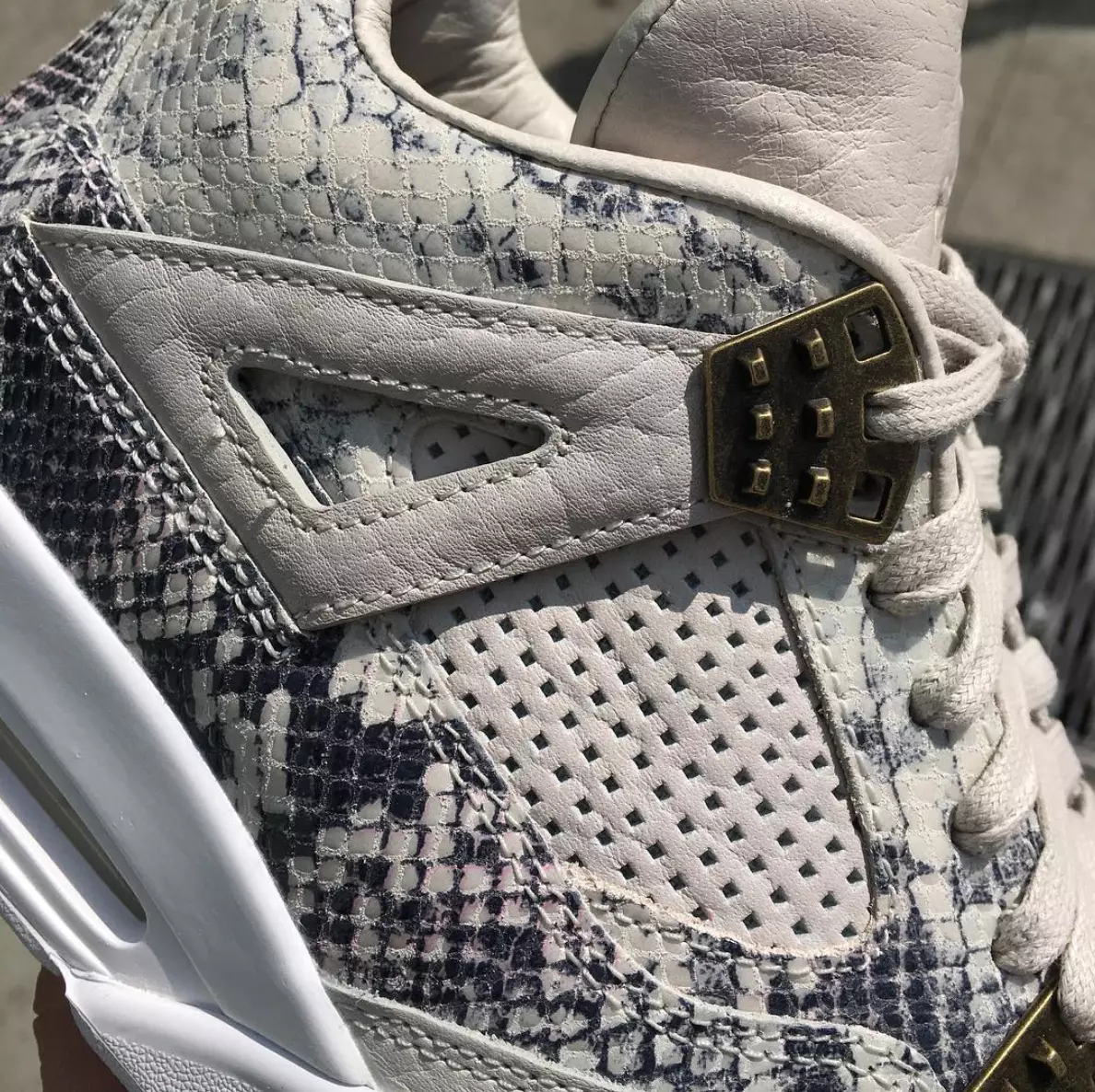 Air Jordan 4 Premium Snakeskin 2016