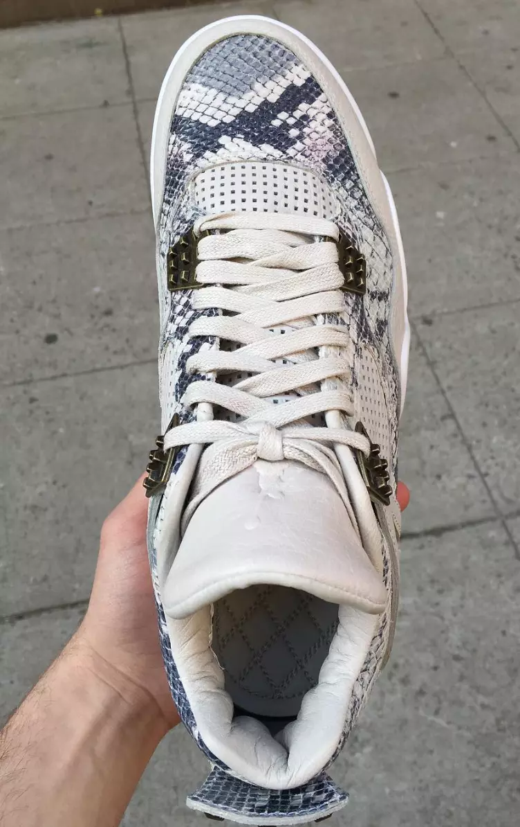 Aer Jordan 4 Préimh Snakeskin 2016