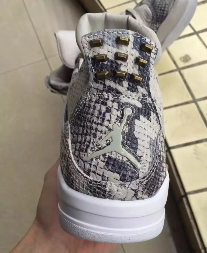 Air Jordan 4 Préimh Snakeskin Dáta Eisiúna