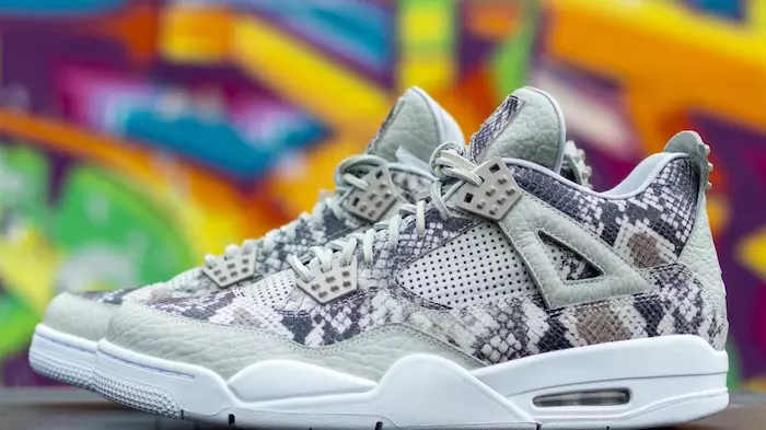 Образец змеиной кожи Air Jordan 4 Pinnacle