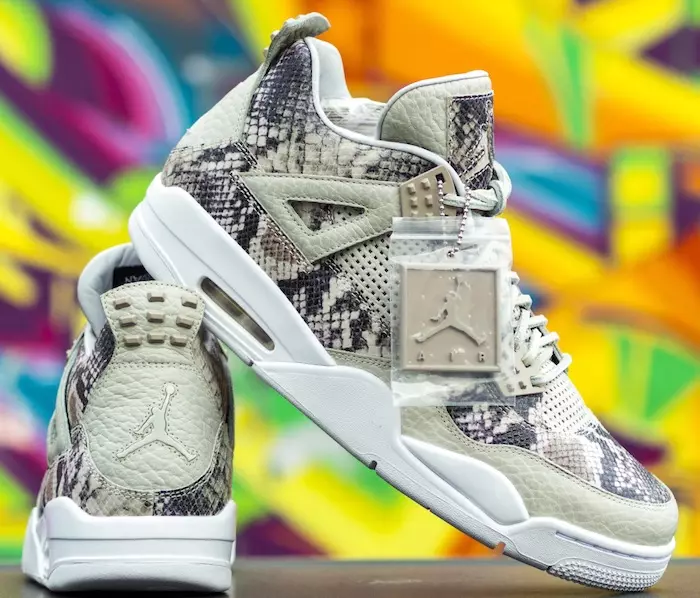 Air Jordan 4 Pinnacle gyvatės odos pavyzdys