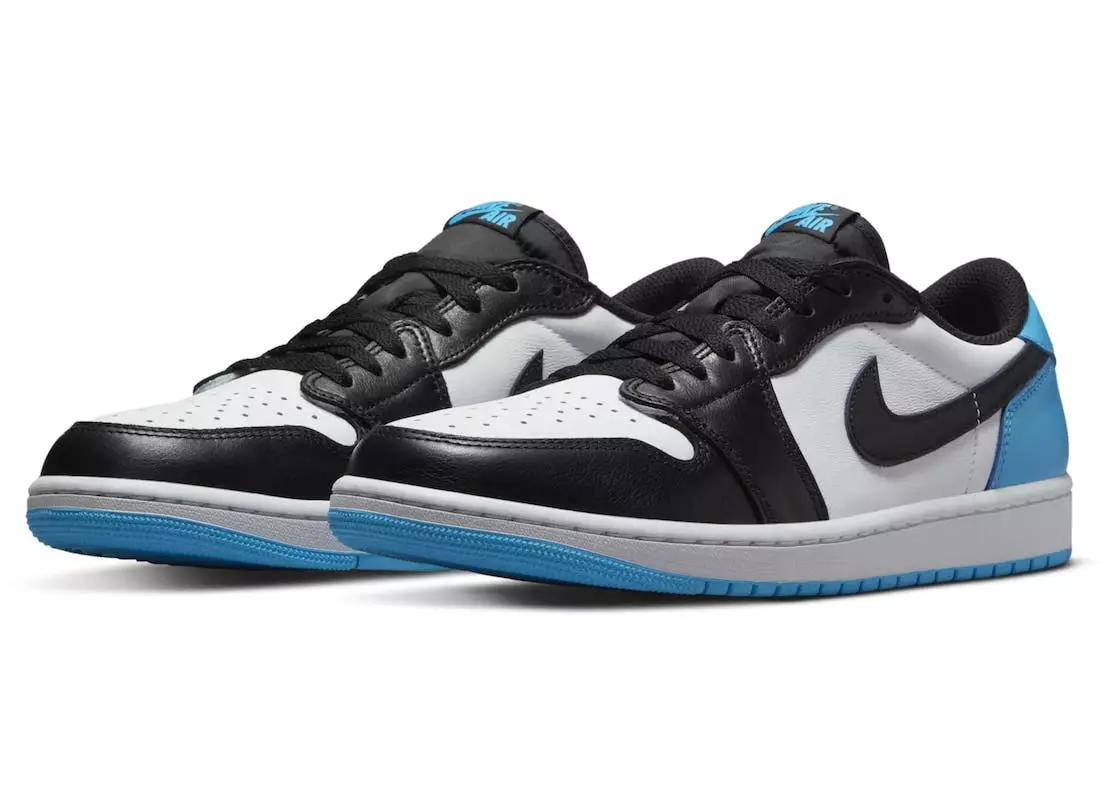 Offiziell Fotoe vum Air Jordan 1 Low OG "UNC"