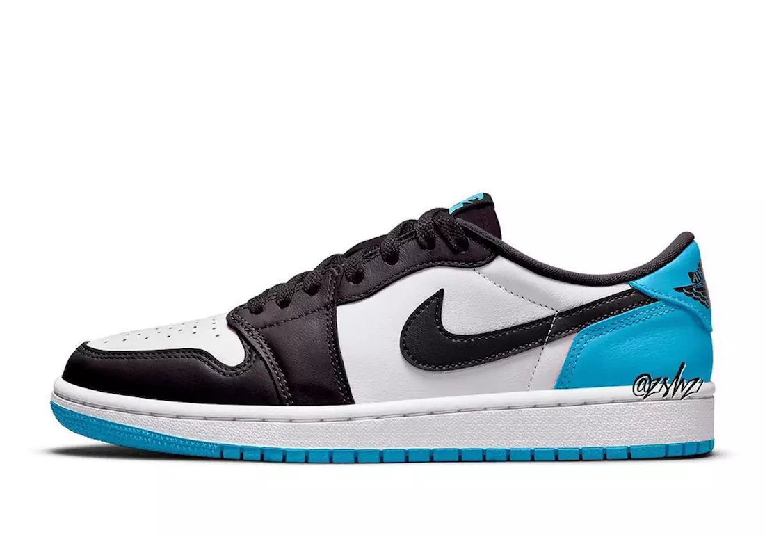 تاریخ انتشار Air Jordan 1 Low OG UNC Dark Powder Blue CZ0790-104