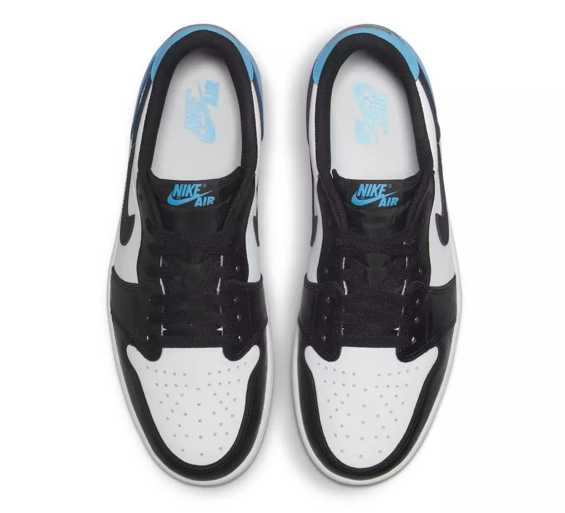 Air Jordan 1 Low OG UNC Dark Powder အပြာရောင် CZ0790-104 ထုတ်ဝေသည့်ရက်စွဲ