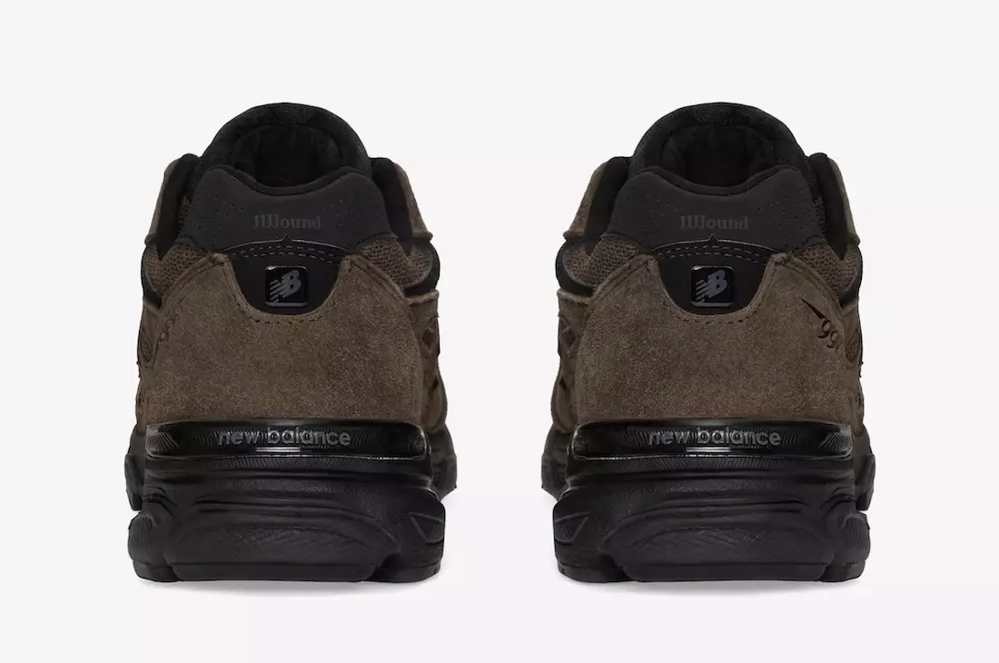 JJJJound New Balance 990v3 Brown Black Дата выпуска