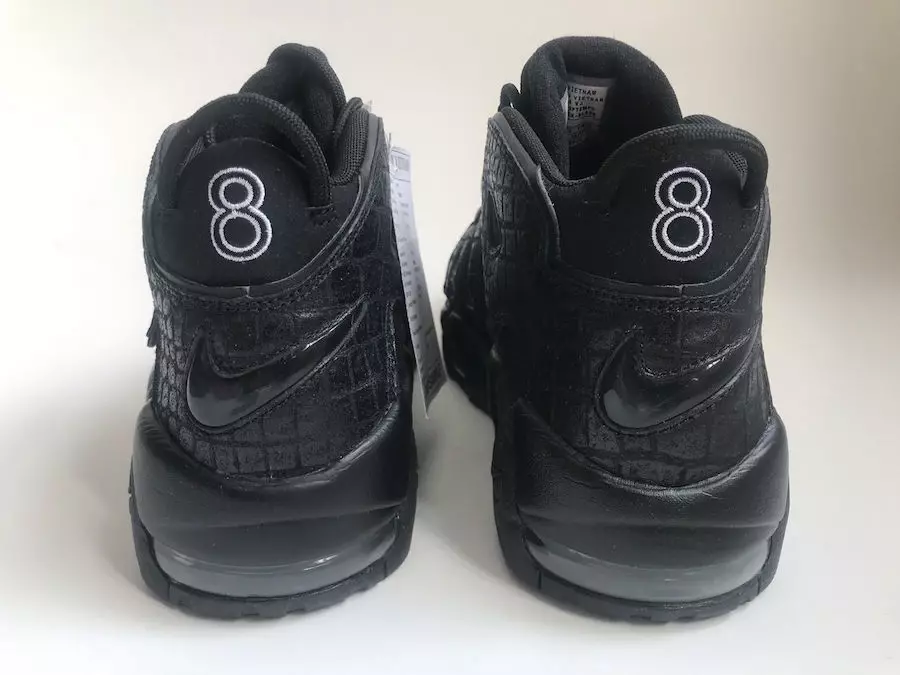 Nike Air More Uptempo Black Croc Sample