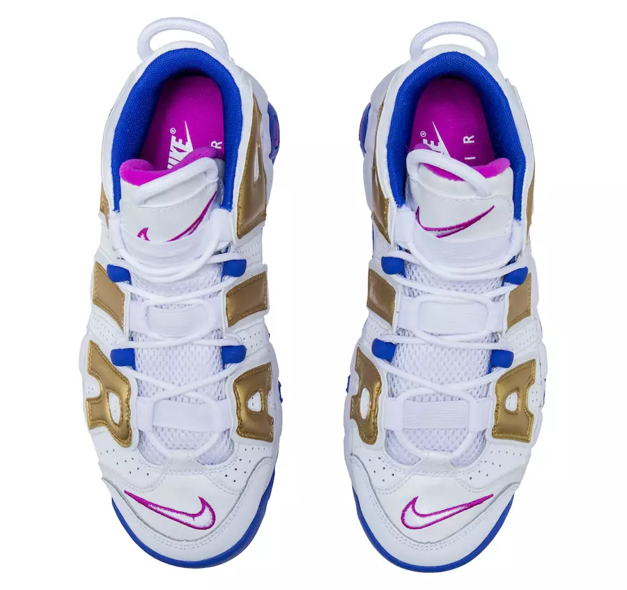 Nike Air More Uptempo Fuchsia Blast тиллоии металлӣ 415082-106