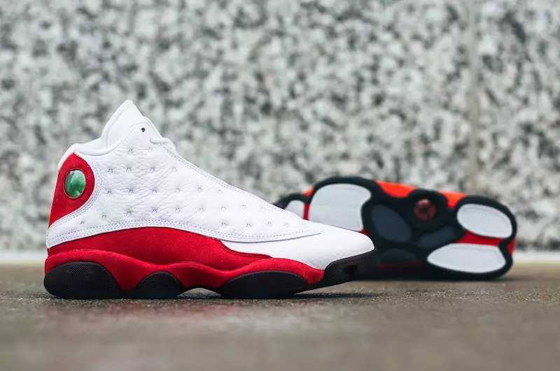 Beyaz Kırmızı Air Jordan 13 OG Retro