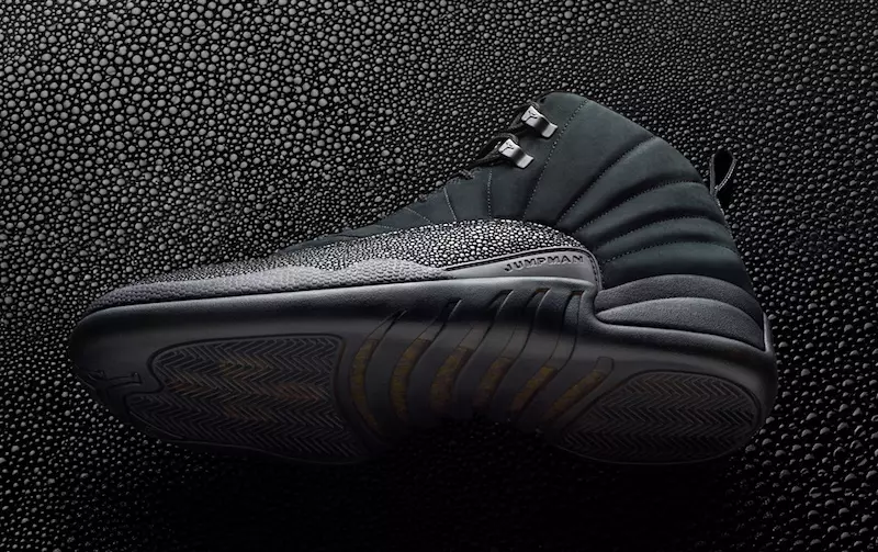 OVO Air Jordan 12 Qara Metalik Qızıl 873864-032