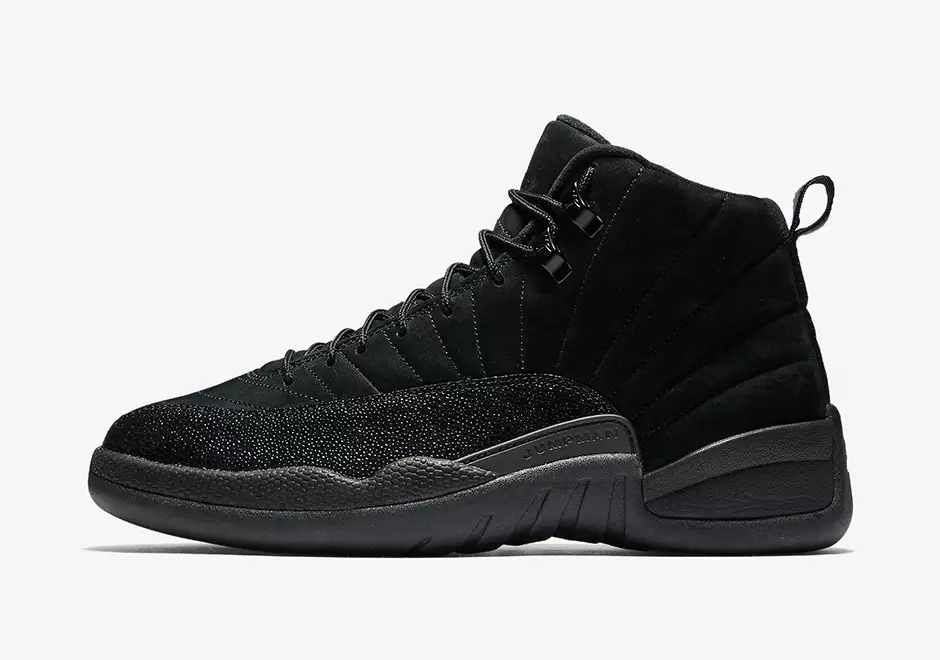 OVO Air Jordan 12 Черный Металлик Золотой 873864-032