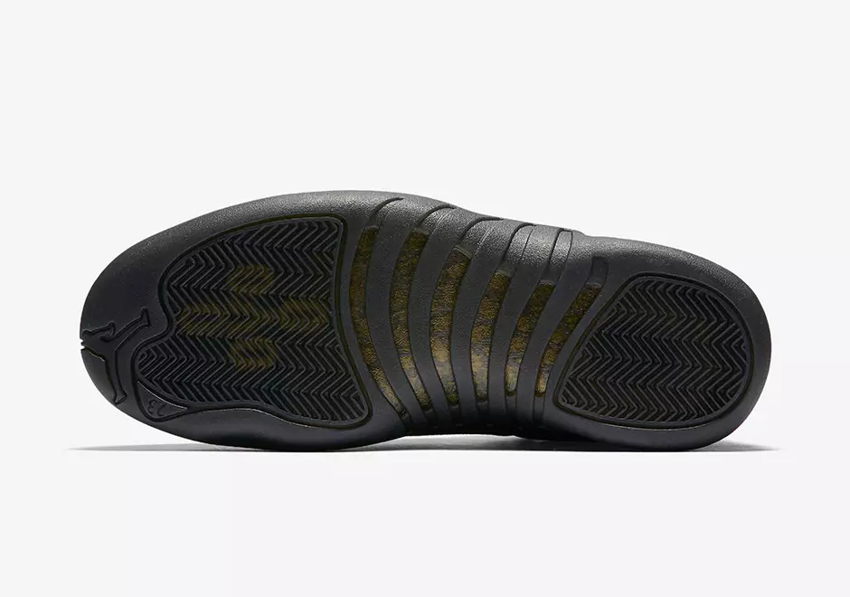 OVO Air Jordan 12 שחור מתכתי זהב 873864-032