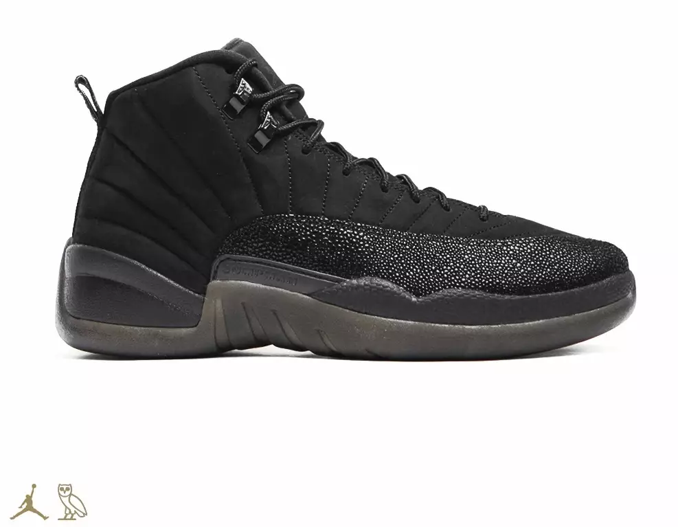 Ngày phát hành Air Jordan 12 OVO Black 873864-032