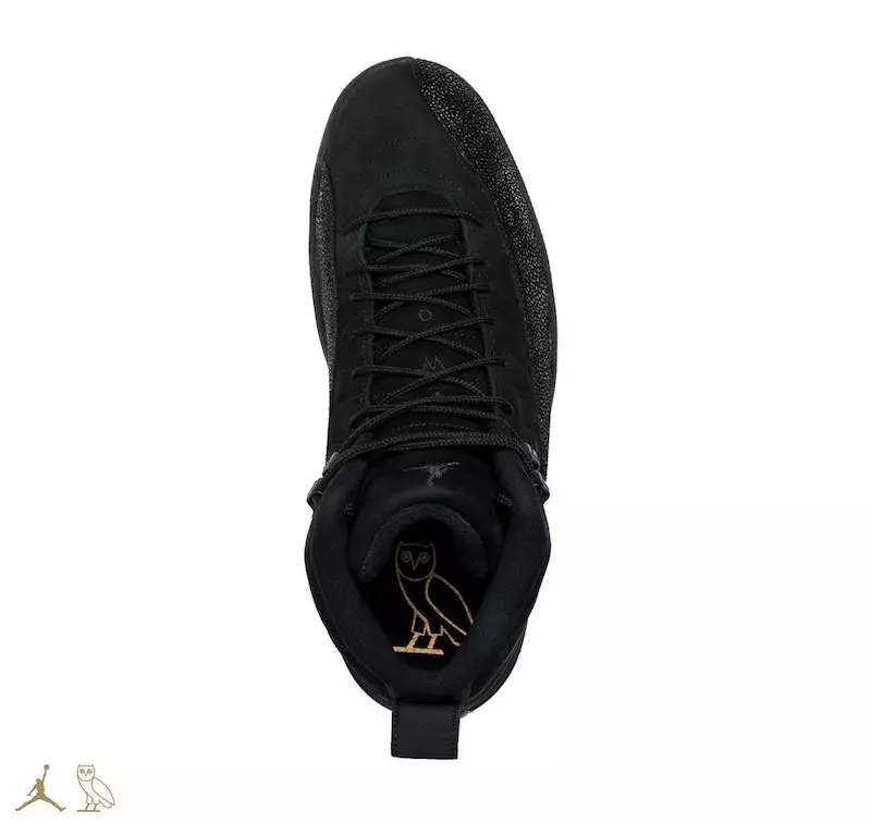 OVO Air Jordan 12 Retro Zwart