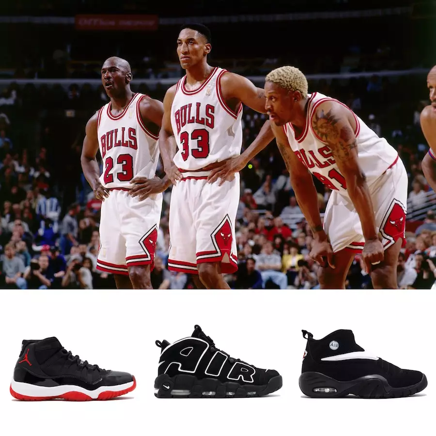 Jordan 11 Pippen Uptempo Родман Ндеструкт