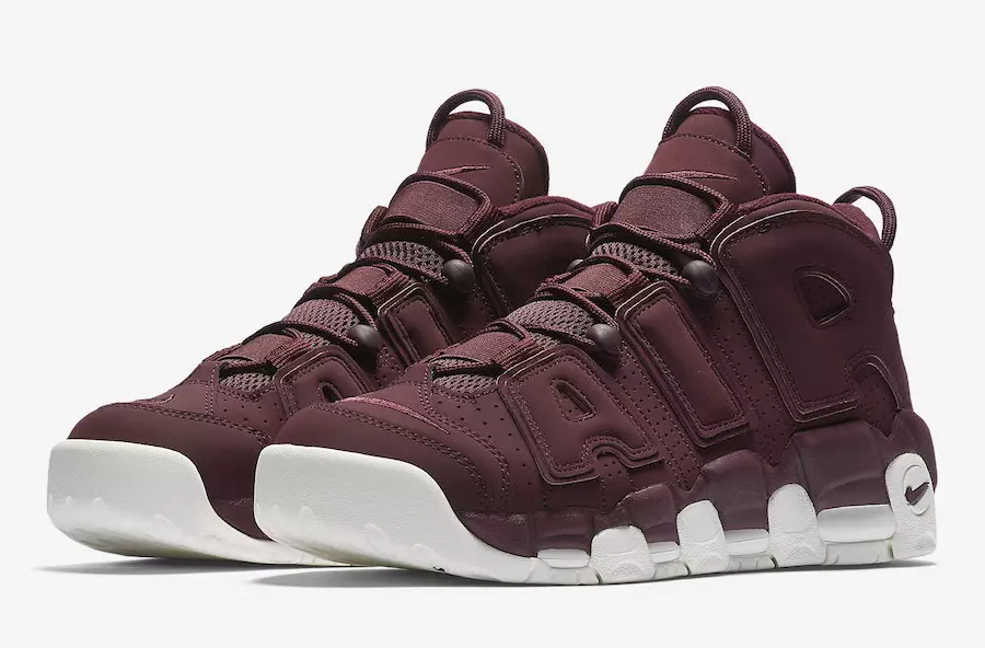 Дата выхода Nike Air More Uptempo Night Maroon