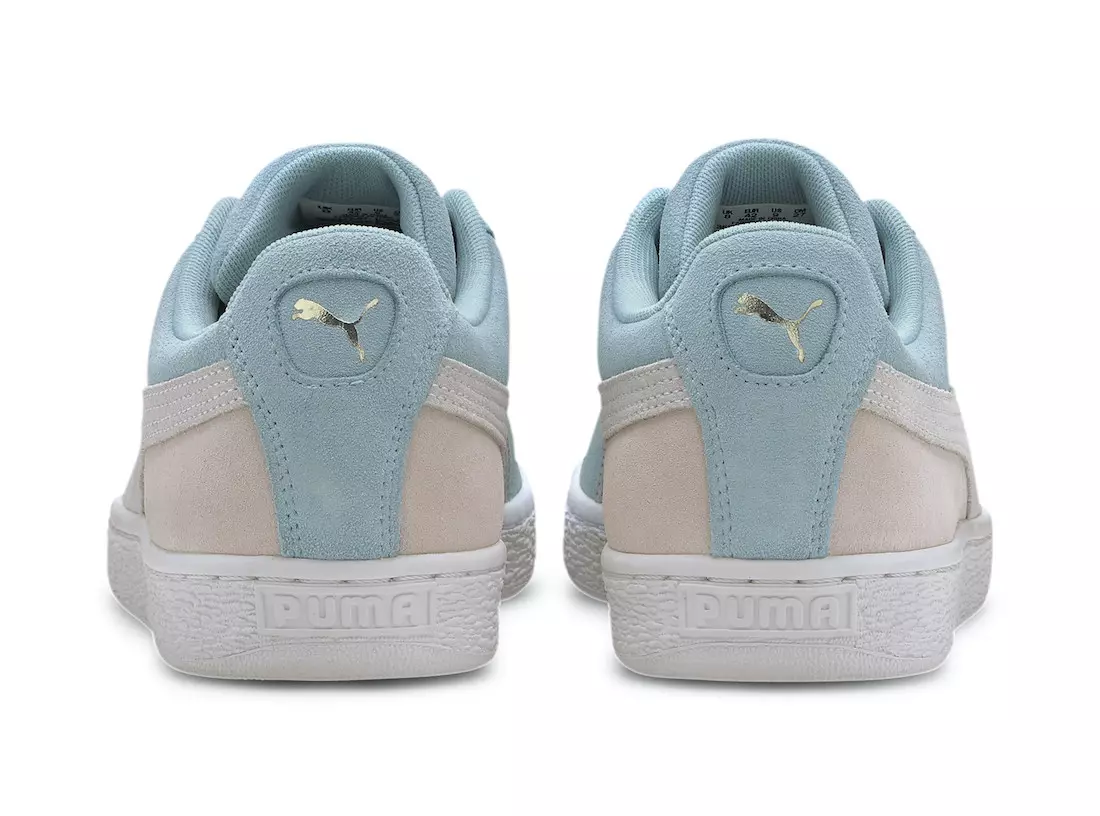 PUMA זמש קלאסי Aquamarine 365347-87 תאריך יציאה