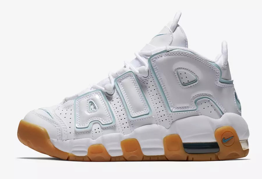 Nike Air More Uptempo Ocean Bliss Aqua Gum 415082-107