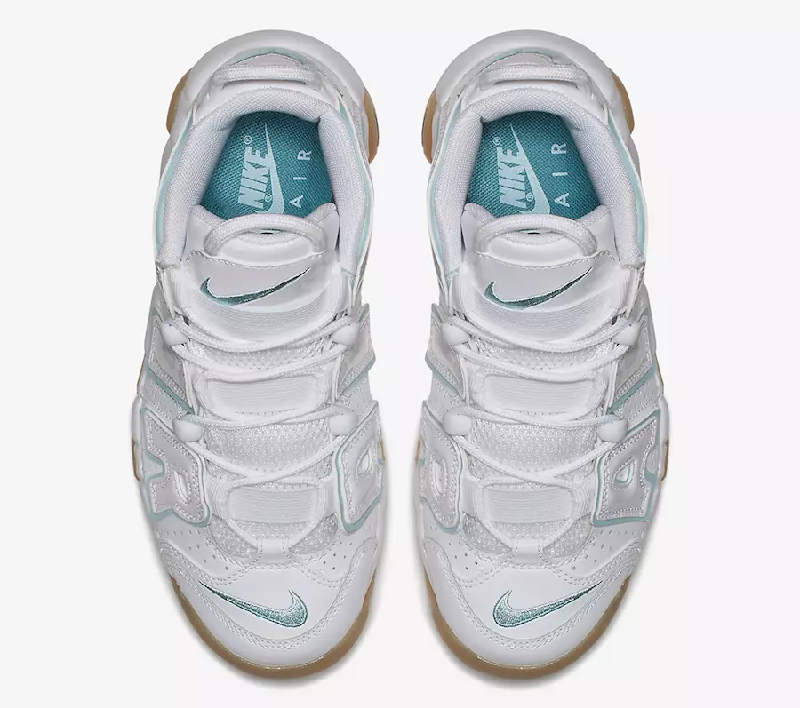 Жевательная резинка Nike Air More Uptempo Ocean Bliss Aqua 415082-107