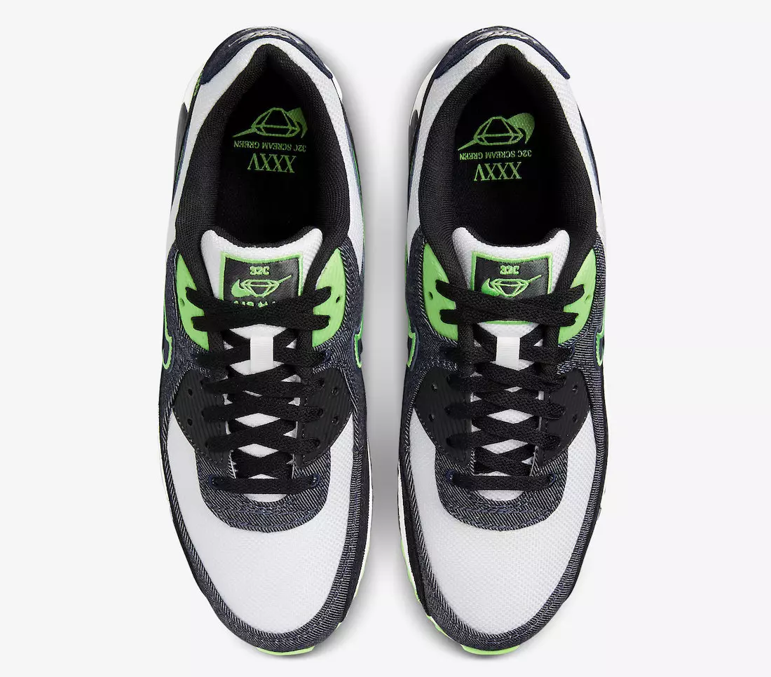 Nike Air Max 90 SE Scream Green DN4155-001 გამოშვების თარიღი