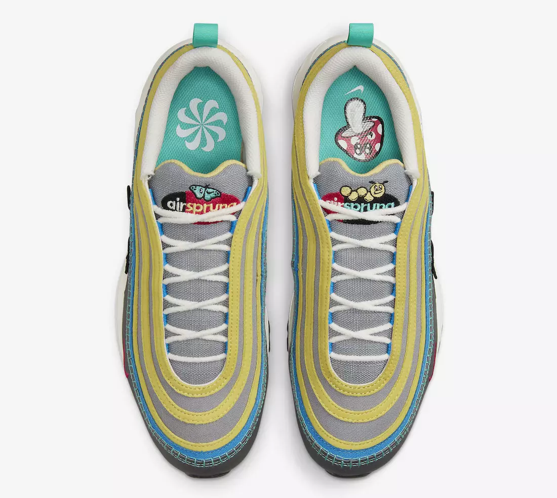 Nike Air Max 97 Air Sprung DH4759-001 Dáta Eisiúna