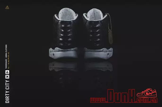 Nike Air Yeezy 2 ciudad sucia personalizada