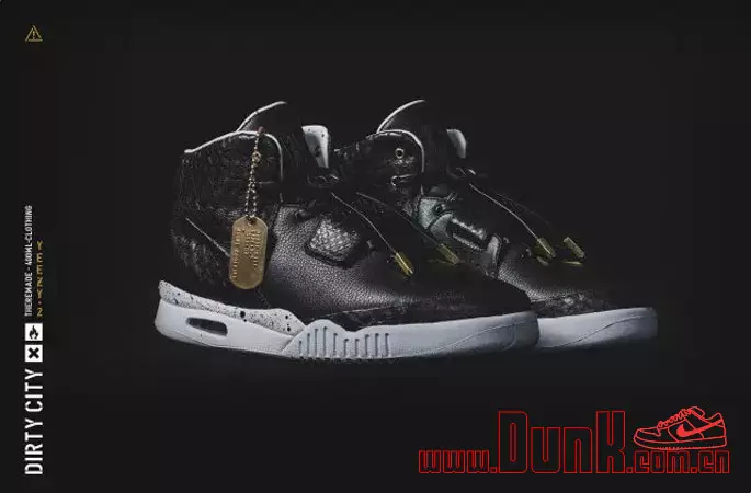 Nike Air Yeezy 2 Dirty City Custom