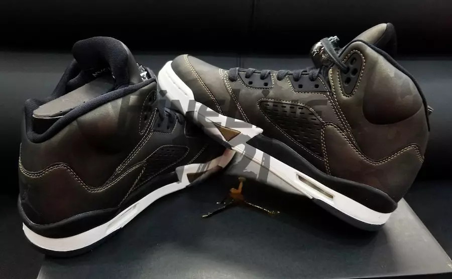 Air Jordan 5 Premium Heiress Campo Metálico 919710-030