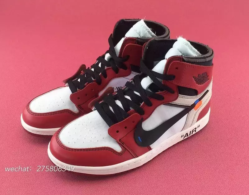 OFF-WHITE Air Jordan 1 Chicago تاریخ انتشار