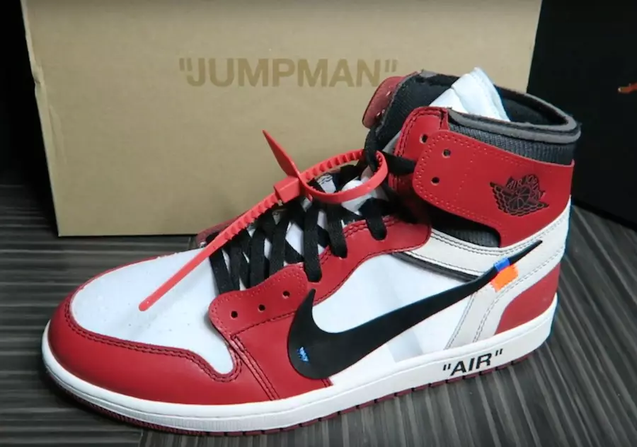 OFF-WHITE x Air Jordan 1 Reseña de video de desempaquetado