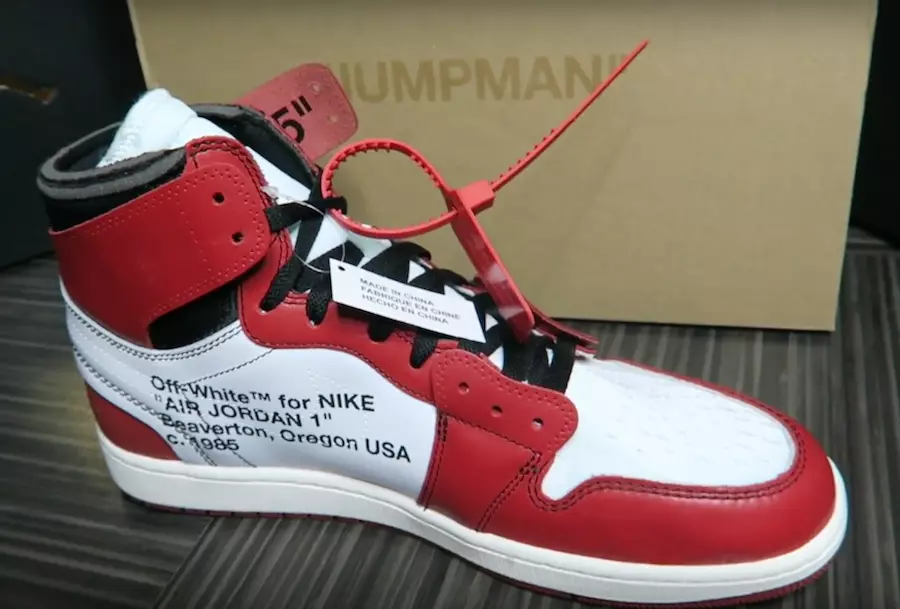 Видеообзор распаковки OFF-WHITE x Air Jordan 1