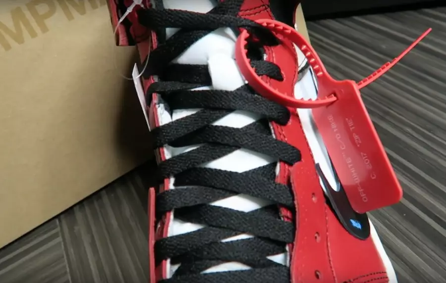 OFF-WHITE x Air Jordan 1 Unboxing Video Sharh