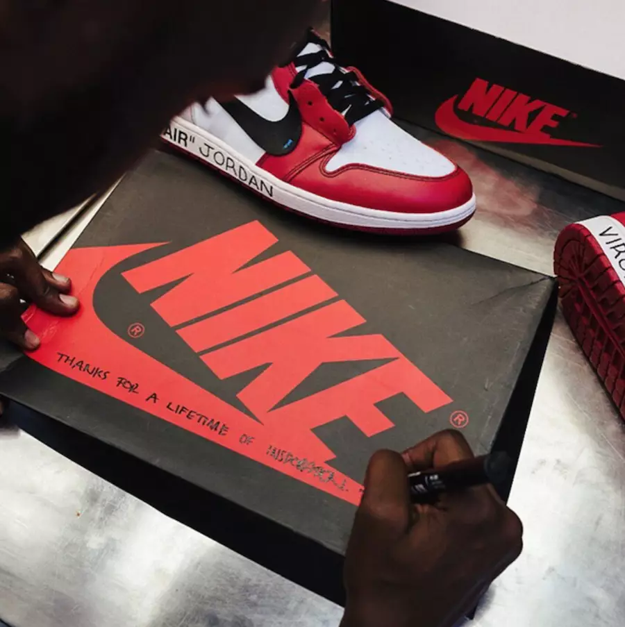 OFF-WHITE Air Jordan 1 Michael Jordan