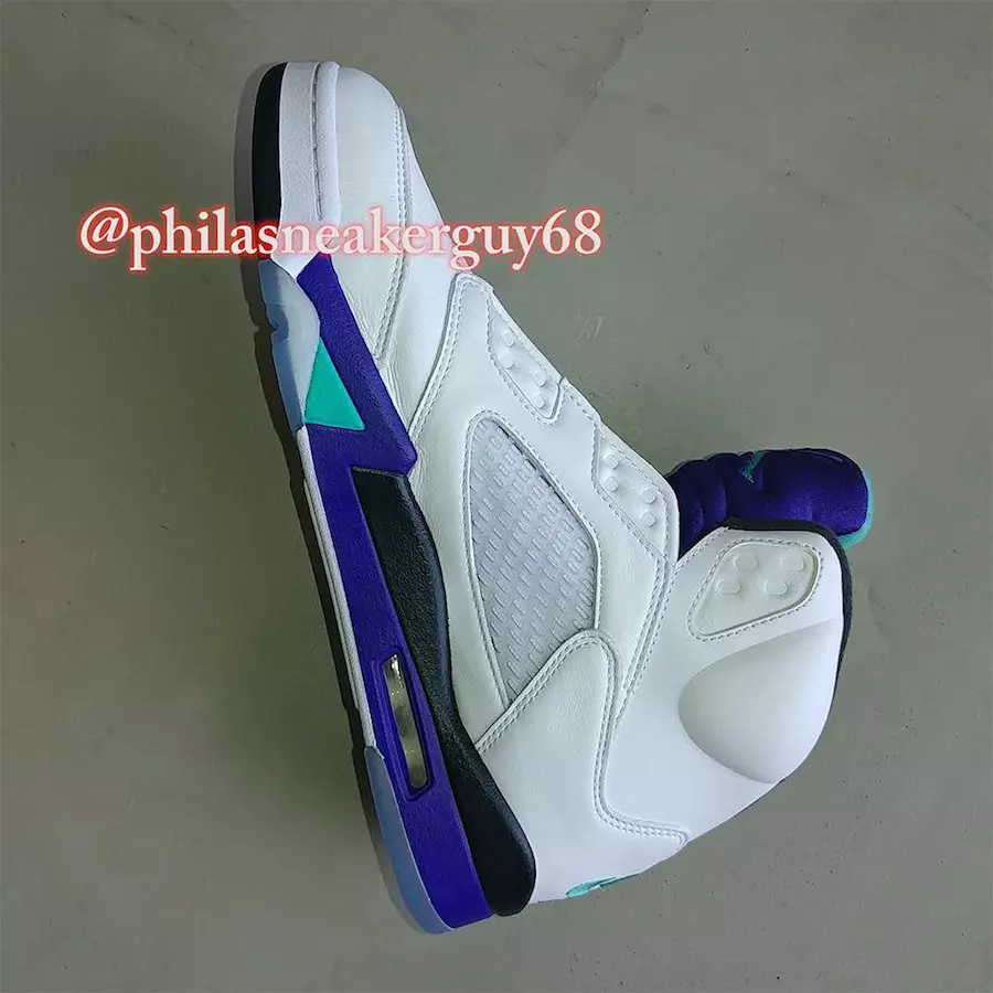 Уил Смит Air Jordan 5 NRG Fresh Prince Разопаковане